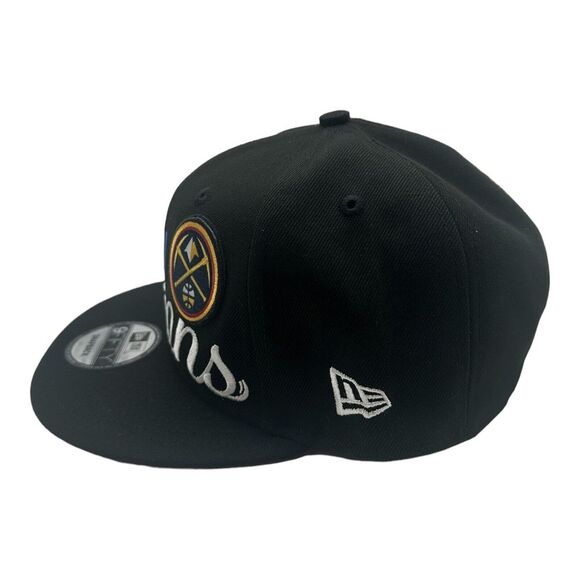 New Era 9FIFTY Denver Nuggets Hat Cap Snapback Black 2023 NBA Finals Champions - Picture 7 of 9
